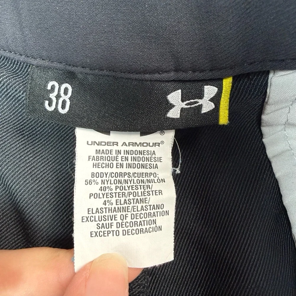 Under Armour Shorts Mens 38 Leaderboard Golf Performance Outdoors Black